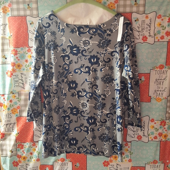Chico's Tops - NWT CHICO'S MIXED SOIREE PIPER TEE